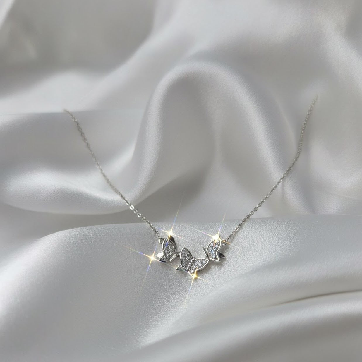 Enchanted Wings Butterfly Necklace