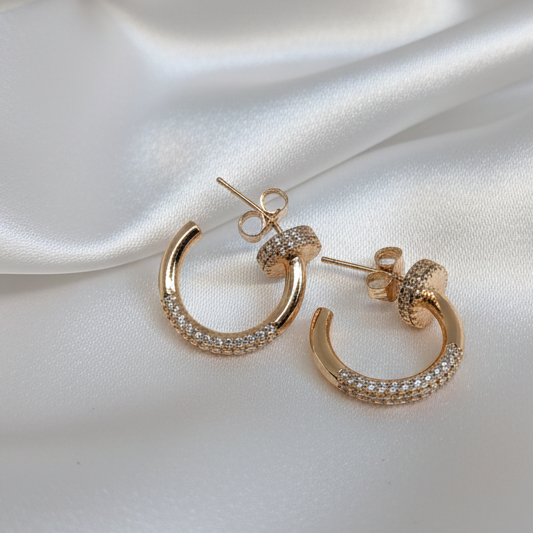 Open Hoop  Earrings