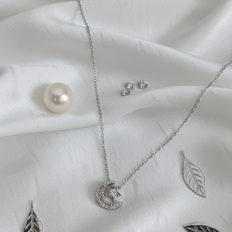 Petite Galaxy Pendant Necklace