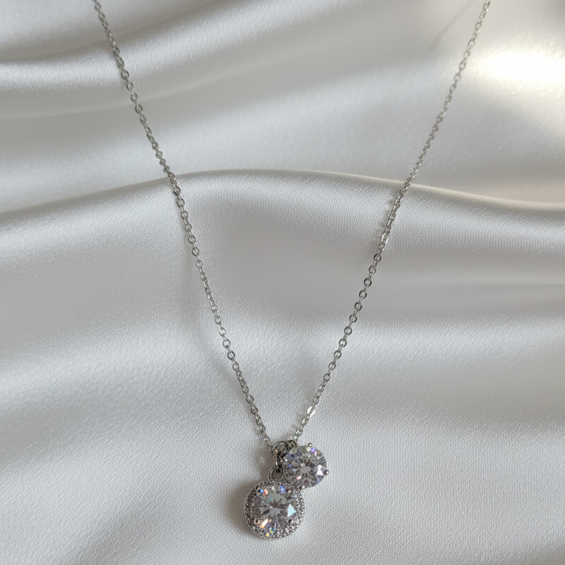 The Dazzling Drop Pendant Necklace
