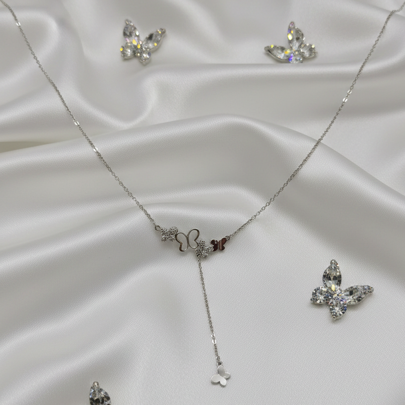 The "Fluttering Flight" Butterfly Necklace