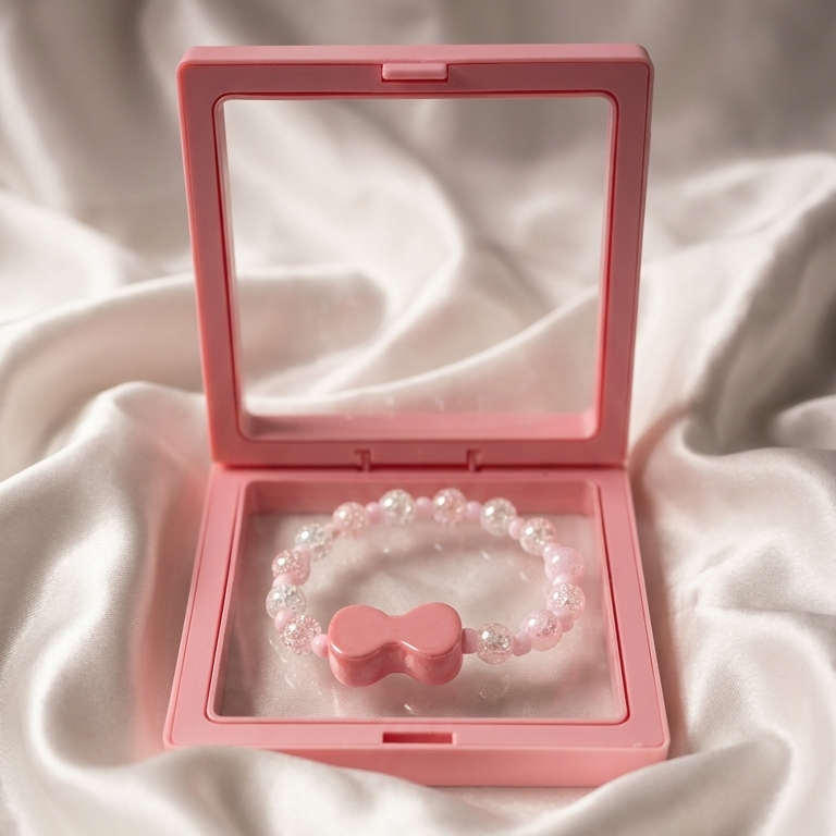 Pearl & Bow Stretch Bracelet