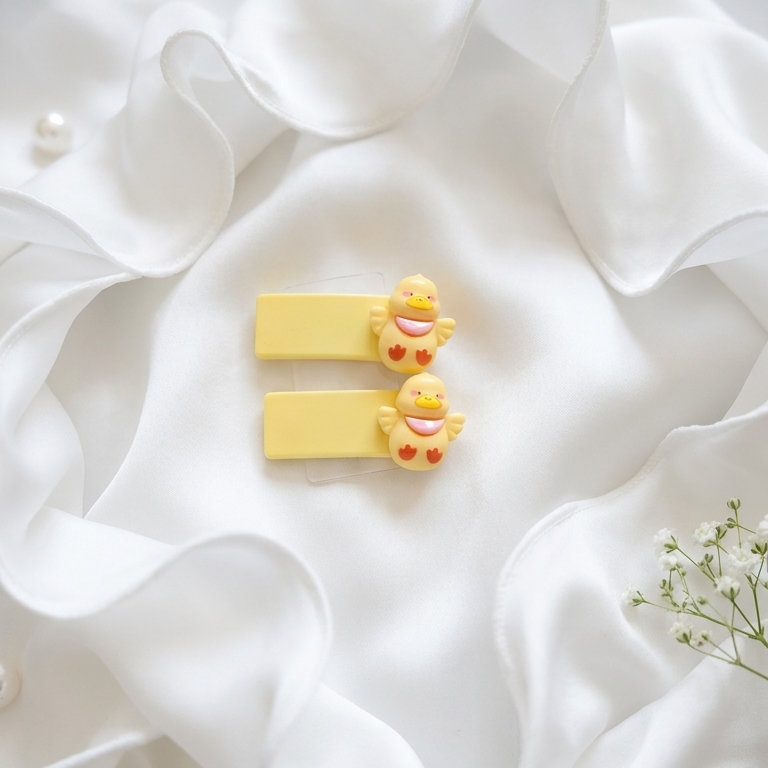 Rectangle hair clips