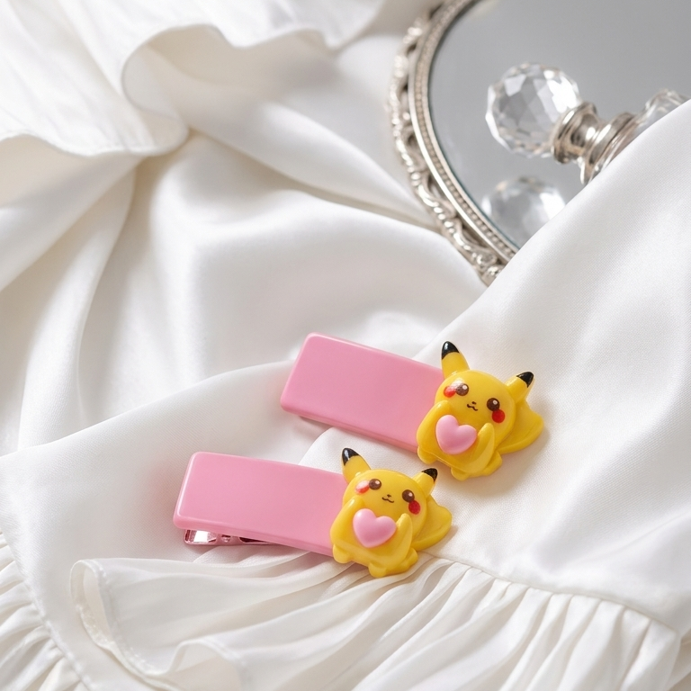 Rectangle hair clips