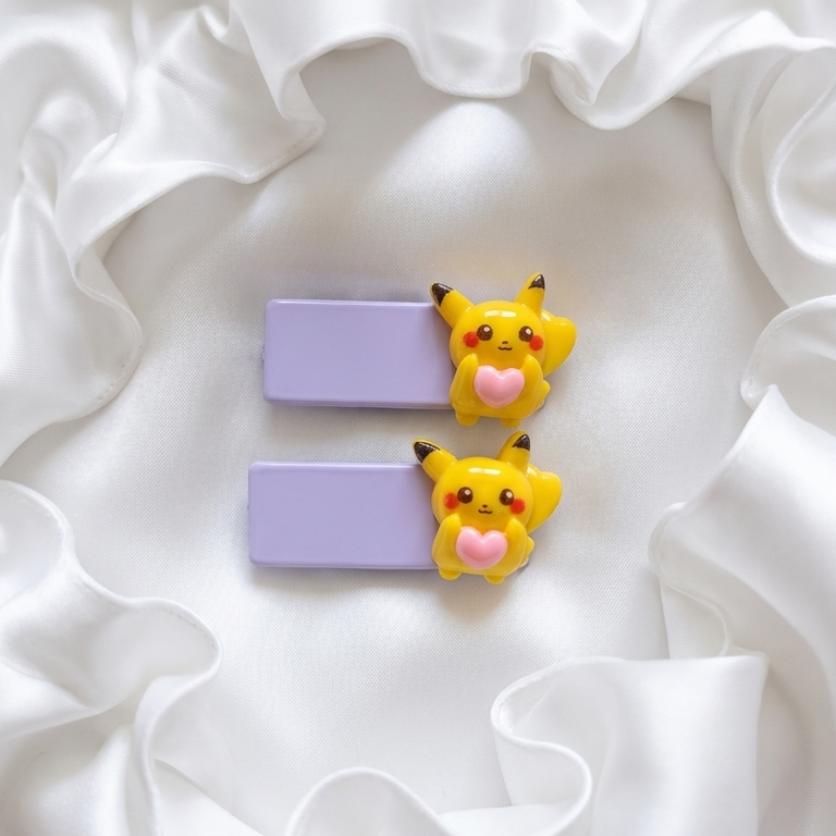 Rectangle hair clips