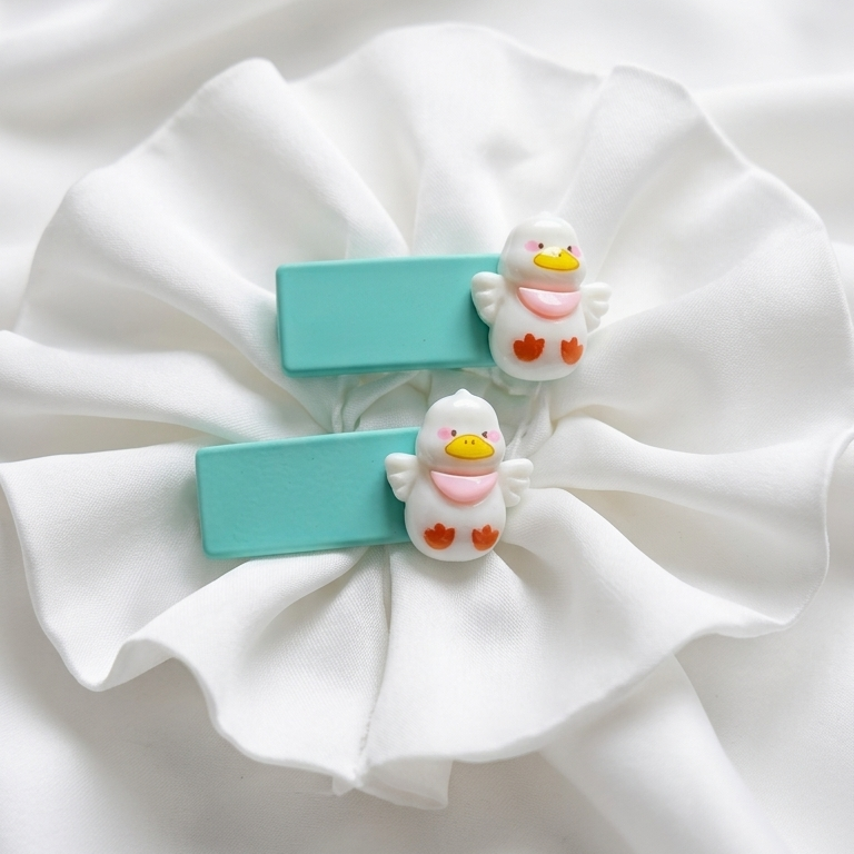 Rectangle hair clips