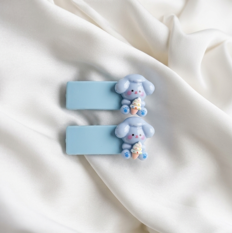 Rectangle hair clips