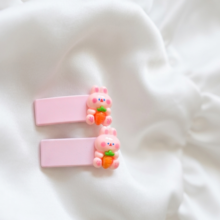 Rectangle hair clips