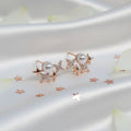 Celestial Starburst and Pearl Stud Earrings