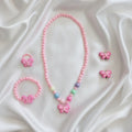 🦋 Whimsical Butterfly & Pearl 5-Piece Jewelry Set
