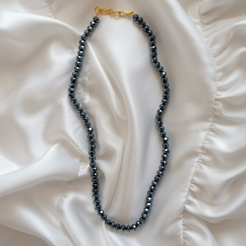Faceted  Beaded Necklace