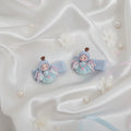 Angel Alligator Hair Clips (set of 2)