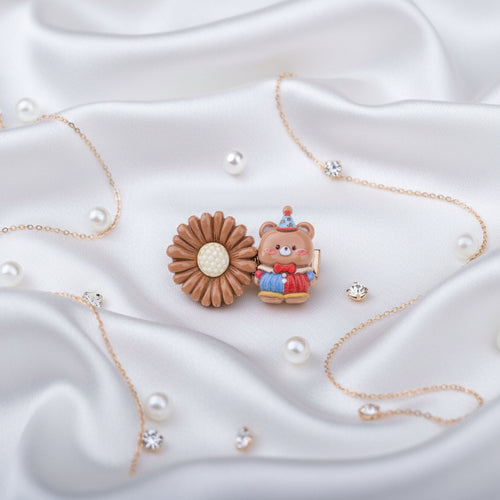 Bear and Daisy Duo Clips