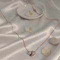 Pearl Heart Pendant Necklace