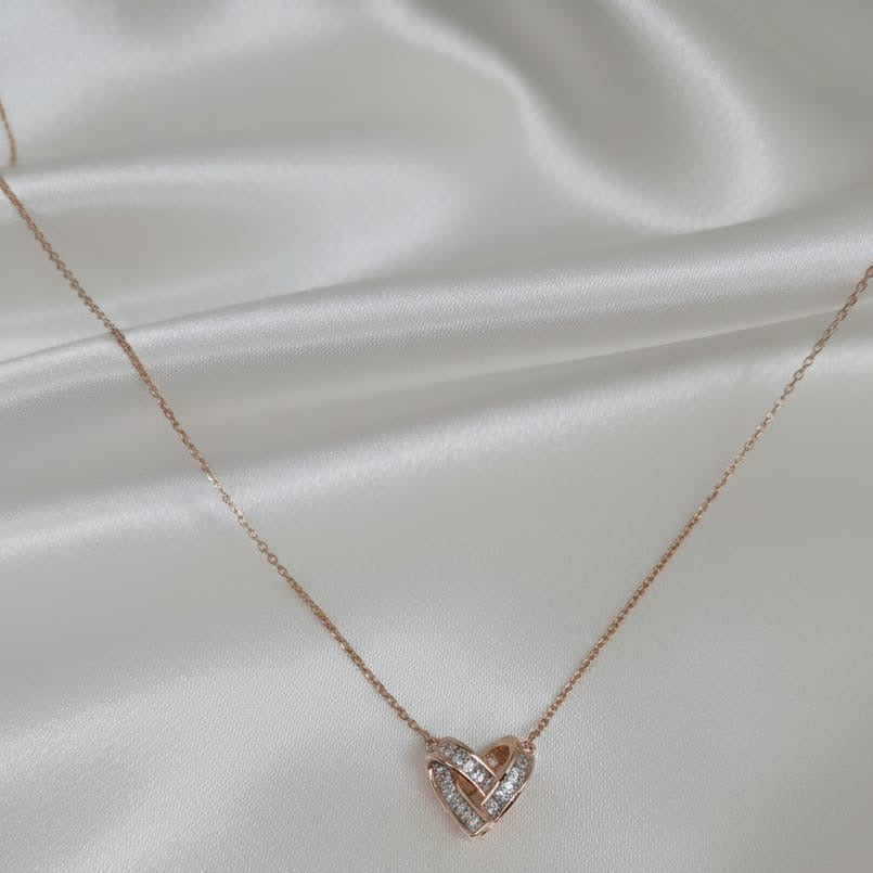 The Everlasting Bond Heart Necklace