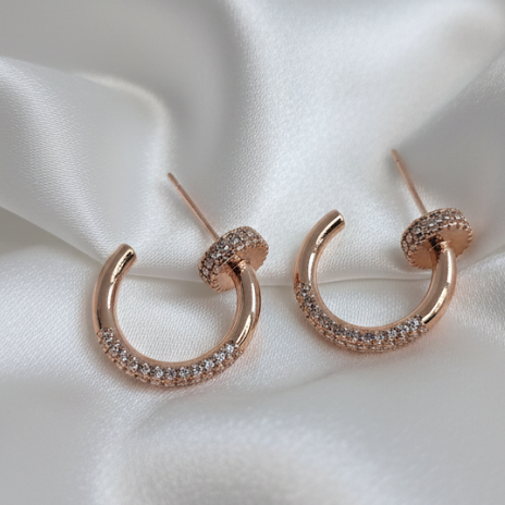 Open Hoop  Earrings