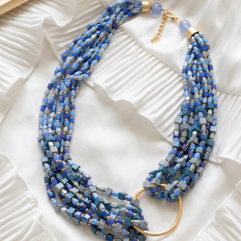 Blue Symphony Necklace